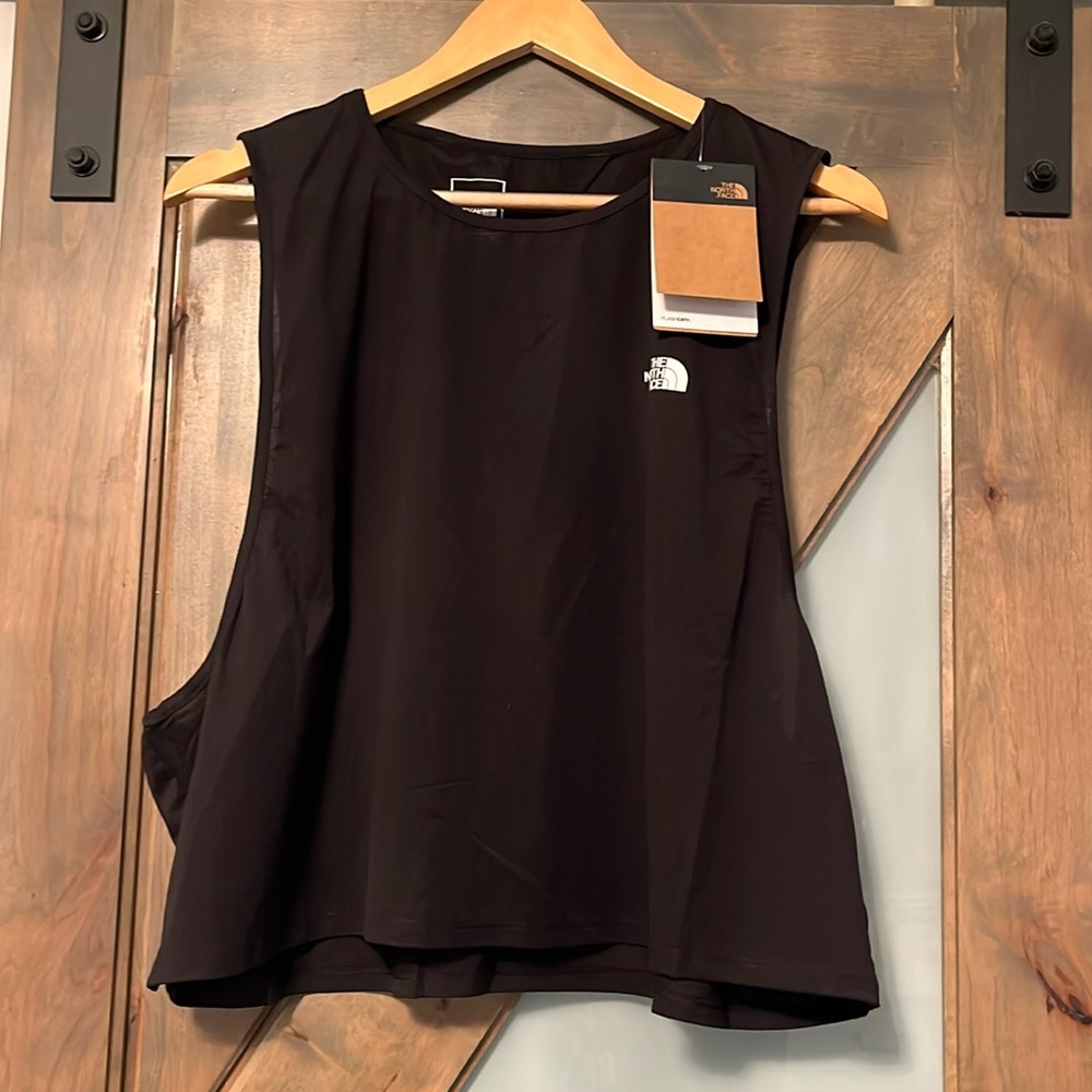 The North Face Women’s Black Workout Top Size XXL NWT